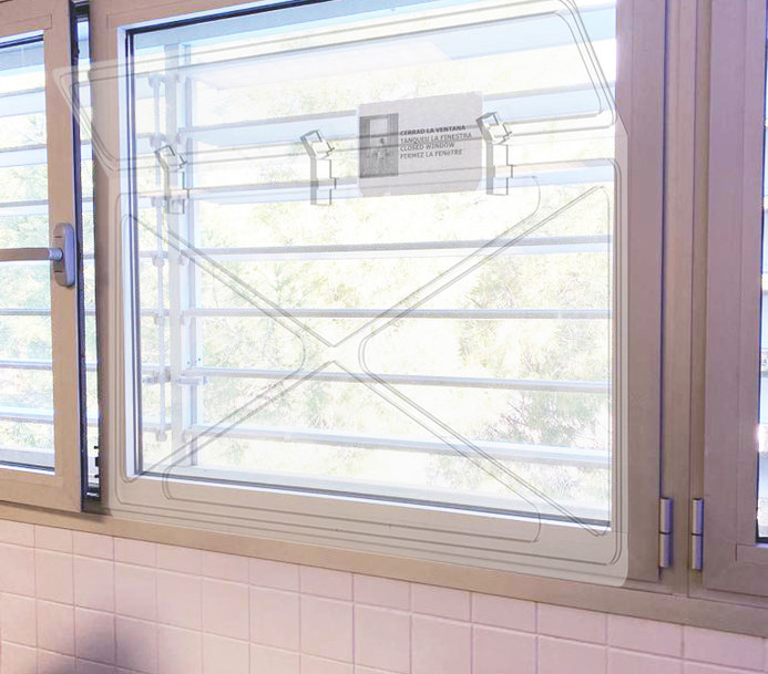 FLOME CREA UNA MAMPARA PARA VENTANAS QUE MANTIENE LA VENTILACIÓN Y REDUCE EL FRÍO EN INTERIORES